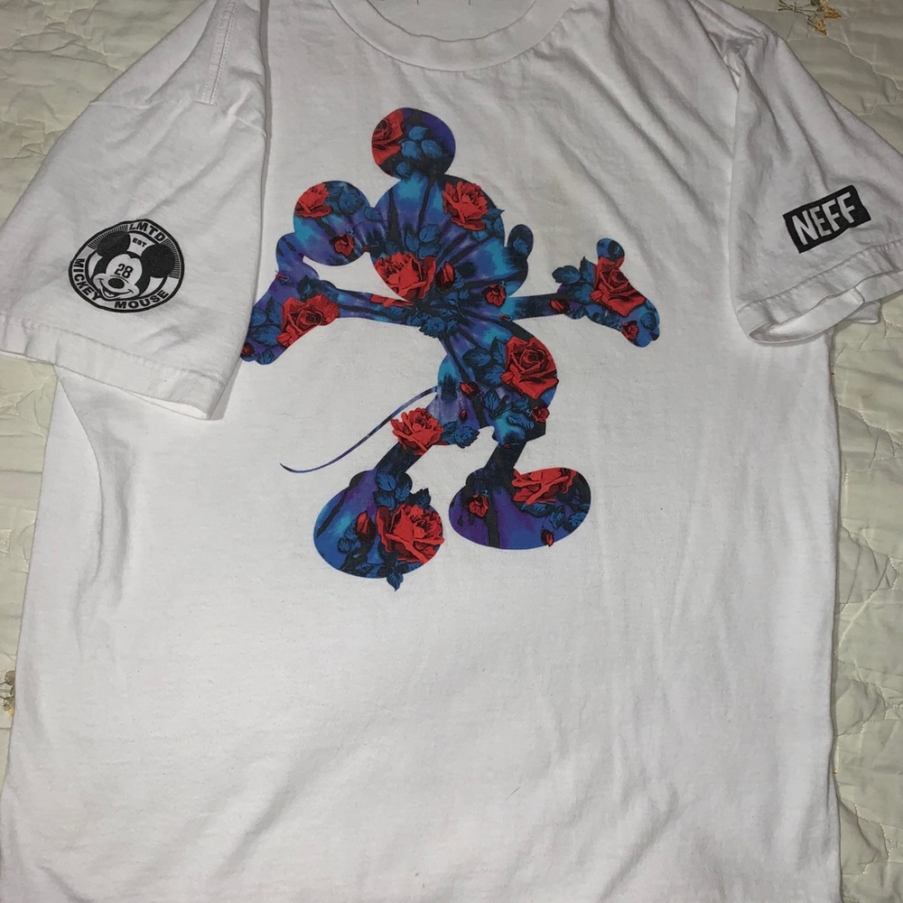 Mickey Mouse Neff rose shirt